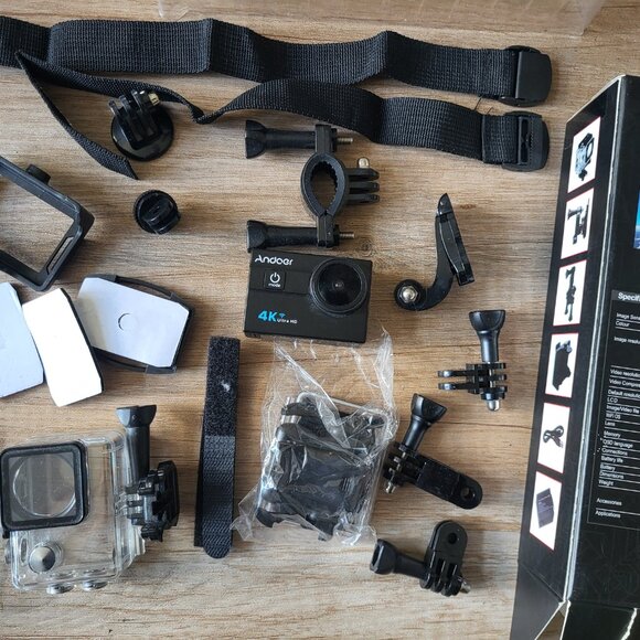 Andoer 4K Sports Action Camera - Picture 2 of 9